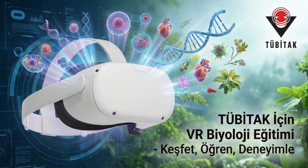Tübitak İçin VR Biyoloji Eğitimi